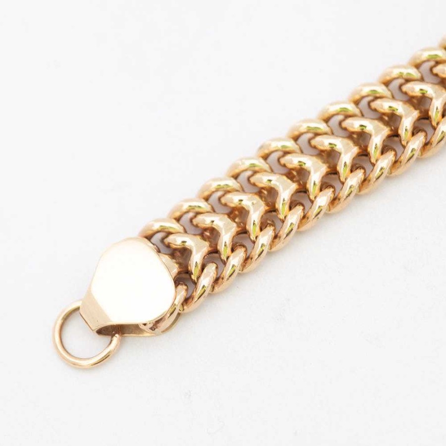 Bracelets Zoe Chicco | Double Wide Curb Chain Bracelet