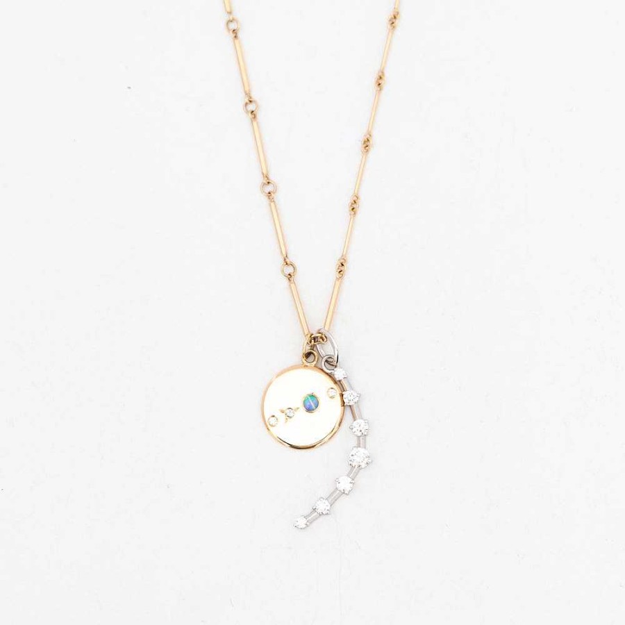 Necklaces And Pendants Jade Trau | Crescent Charm