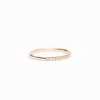 Rings Anna Sheffield | White Diamond Eleonore Three-Quarter Pav Band