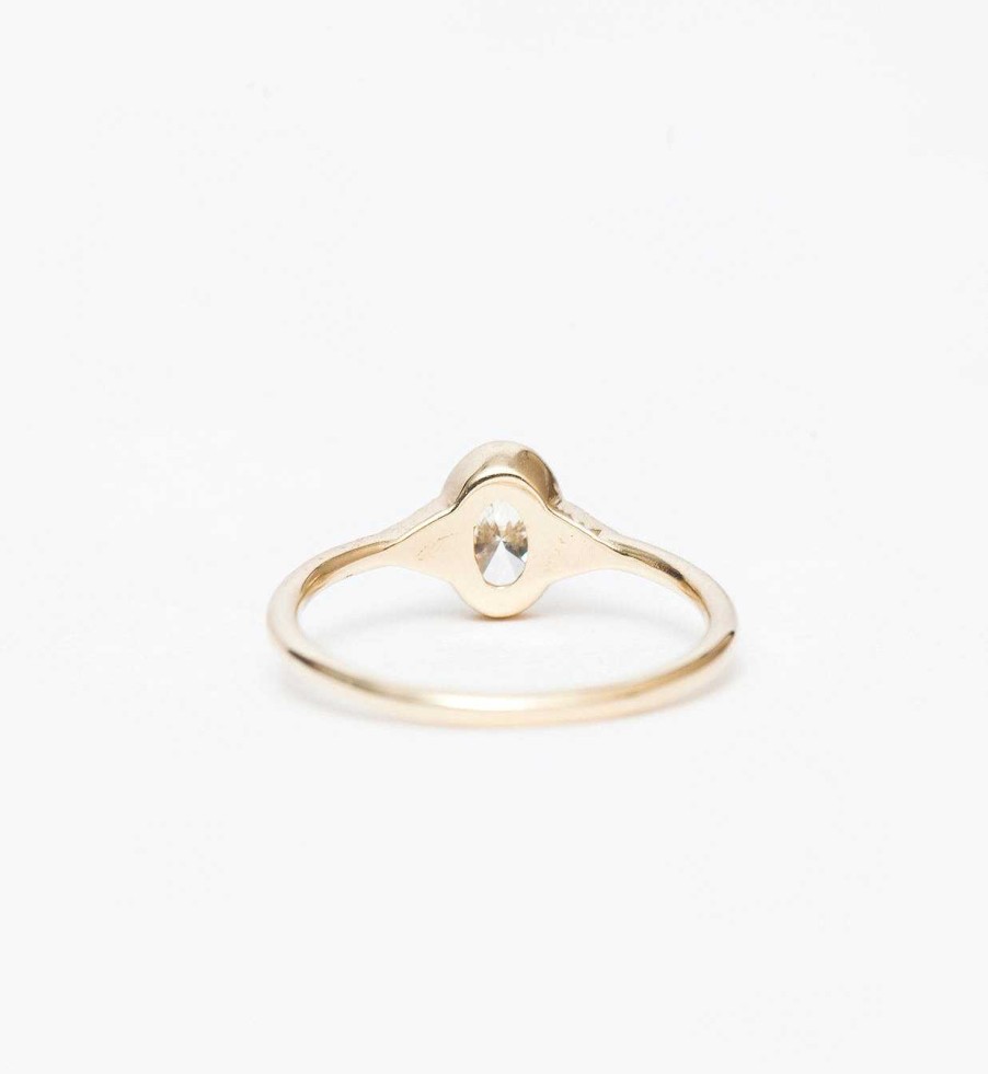 Rings Jennie Kwon | Diamond Oval Deco Ring