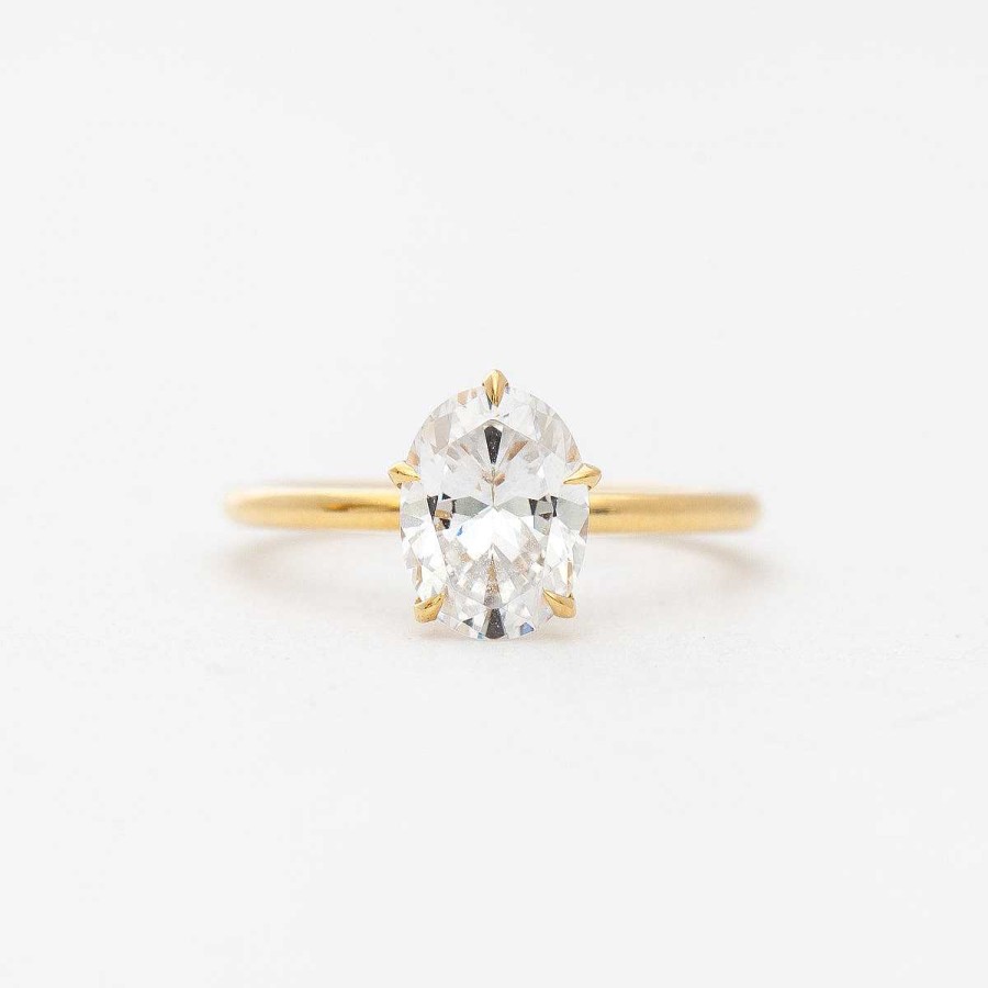 Rings The Future Fine | Oval Vault Five-Prong Solitaire